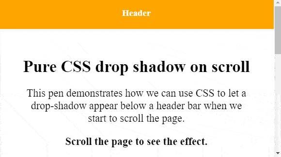 drop-shadow-on-scroll